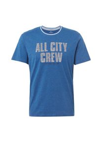 Tom Tailor, Herren T-Shirt, Royalblau / Grau / Dunkelgrau