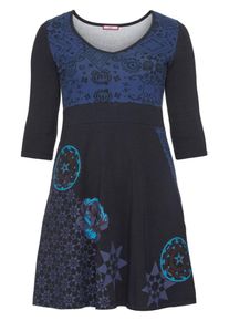 Joe Browns, Damen Jerseykleid, Royalblau / Dunkelblau / Schwarz