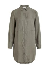 Vila, Damen Blusen Kleid, Grau