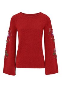 Heine, Damen Pullover, Rot