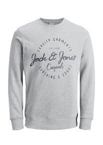 Jack & Jones JACK & JONES, Herren Sweatshirt, Dunkelblau / Graumeliert