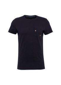 Tom Tailor, Herren T-Shirt 'layering tee', Navy
