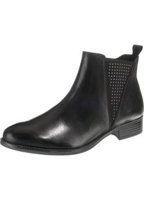 Caprice, Damen Chelsea Boots, Schwarz