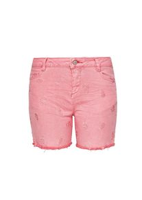 s.Oliver RED LABEL, Damen Shorts, Rotmeliert