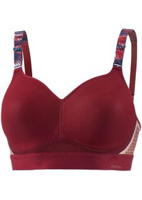 Triumph Triaction, Damen Sport-BH 'Hybrid Lite', Rosa / Blutrot