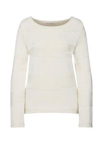 Oui, Damen Pullover, Creme