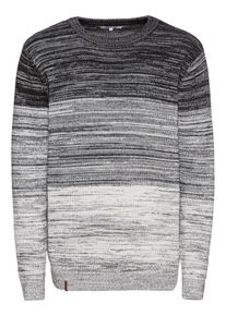 ABOUT YOU, Herren Pullover 'Gerrit', Graumeliert / Schwarz