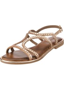 Inuovo, Damen Riemchensandalen, Gold