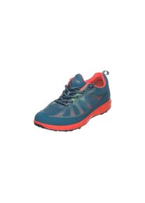 Ecco, Damen Schnürschuhe, Türkis / Hellrot