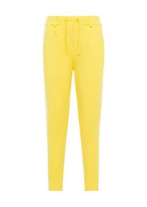 name it, Mädchen Hose, Gelb / Weiß