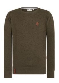 Naketano, Herren Pullover, Oliv / Schwarz