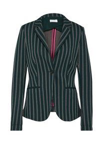 REN&Eacute; LEZARD, Damen Blazer, Dunkelgr&uuml;n / Wei&szlig;