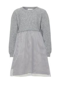 name it, Mädchen Kleid, Grau