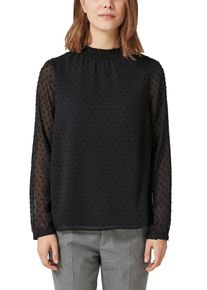 s.Oliver RED LABEL, Damen Bluse, Schwarz