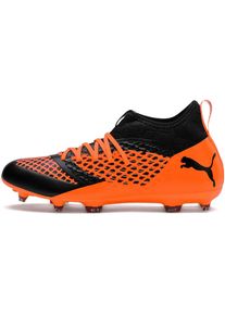 Puma, Herren Fußballschuh 'FUTURE 2.3 NETFIT FG/AG', Dunkelorange / Schwarz