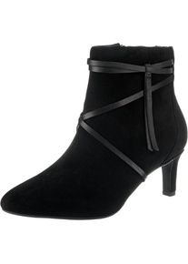 Clarks, Damen Stiefeletten 'Calla Aster', Dunkelgrau / Schwarz