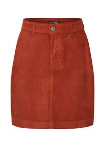 boohoo, Damen Rock 'Cord Mini Skirt', Rot
