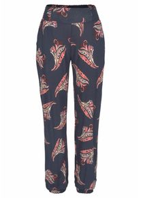 Lascana, Damen Strandhose, Navy / Mischfarben