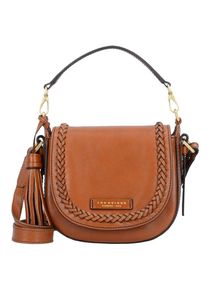 The Bridge, Damen Mini Bag Schultertasche 'Murakami' Leder 20 cm, Cognac