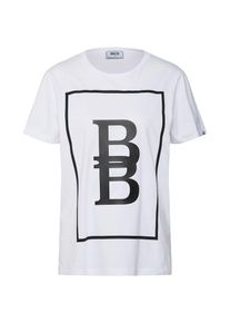 BECK2BECK, Damen T Shirt 'BTOBdoubleB', Schwarz / Wei&szlig;