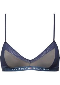 Tommy Hilfiger, Damen Triangel BH 'TRIANGLE BRA', Dunkelblau
