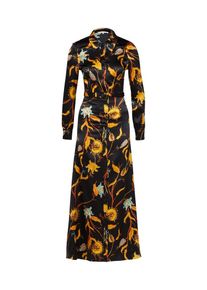 POSTYR, Damen Kleid 'POSNARCIS', Orange / Schwarz