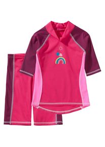 Fashy, Mädchen Schwimmanzug, Beere / Pink / Neonpink