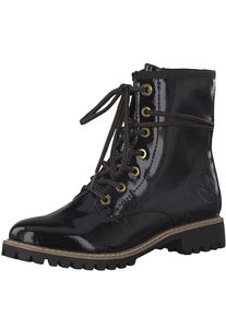 s.Oliver RED LABEL, Damen Schnürstiefelette, Schwarz