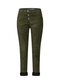 PLEASE, Damen Hose, Gr&uuml;n / Khaki / Oliv