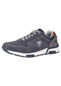 Tom Tailor, Herren Sneaker, Taubenblau / Braun / Wei&szlig;