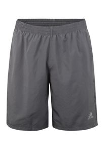 adidas Performance, Herren Shorts 'RUN IT SHORT M', Dunkelgrau