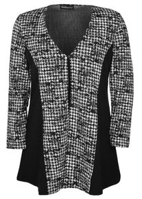 Seeyou, Damen Jacke, Schwarz / Wei&szlig;