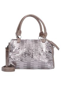 Fritzi aus Preussen Fritzi Aus Preu&szlig;en, Damen Schultertasche 'Ilona', Braun / Silber