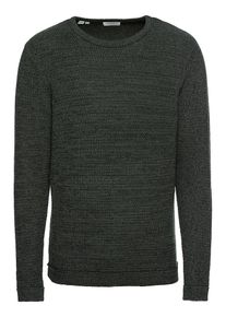 Selected Homme, Herren Pullover 'SLHVICTOR CREW NECK W', Dunkelgr&uuml;n