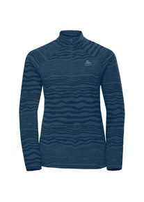 Odlo, Damen Shirt 'Albula', Rauchblau / Dunkelblau