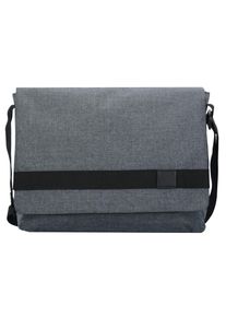 Strellson, Damen Northwood Messenger Umhängetasche 38 cm, Grau / Schwarz
