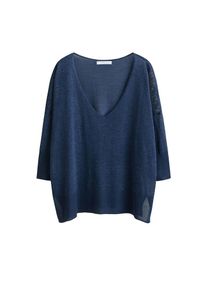 Violeta by Mango, Damen Pullover 'Sugar', Navy