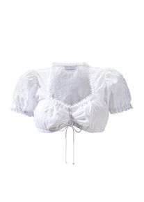 Stockerpoint, Damen Bluse B-3025, Wei&szlig;