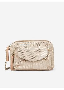 Pieces, Damen Umhängetasche, Beige / Hellbeige