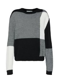 TWINTIP, Damen Pullover, Dunkelgrau / Schwarz