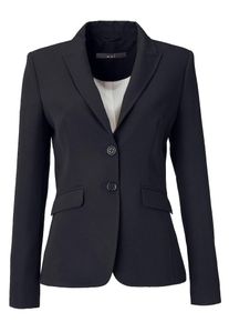 Oui, Damen Blazer, Schwarz