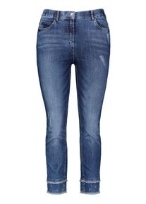 SAMOON, Damen Jeans, Blau / Blue Denim