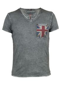 Trueprodigy, Herren T-Shirt 'The Jack', Anthrazit