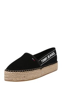 Tommy Jeans, Damen Halbschuhe 'WINNIE 1D', Beige / Schwarz