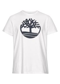 Timberland, Herren Shirt, Navy / Wei&szlig;