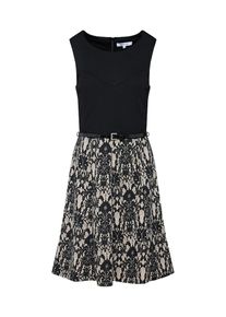 ABOUT YOU, Damen Kleid 'Sophia', Nude / Schwarz