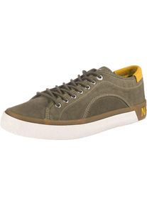 Napapijri, Herren Sneaker 'Jakob', Gelb / Khaki