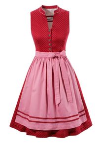 Marjo, Damen Dirndl, Pink / Rot