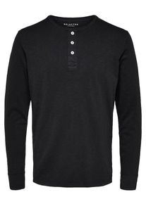 Selected Homme, Herren T-Shirt, Schwarz