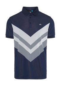 J. Lindeberg J.Lindeberg, Herren Shirt, Navy / Silbergrau / Wei&szlig;